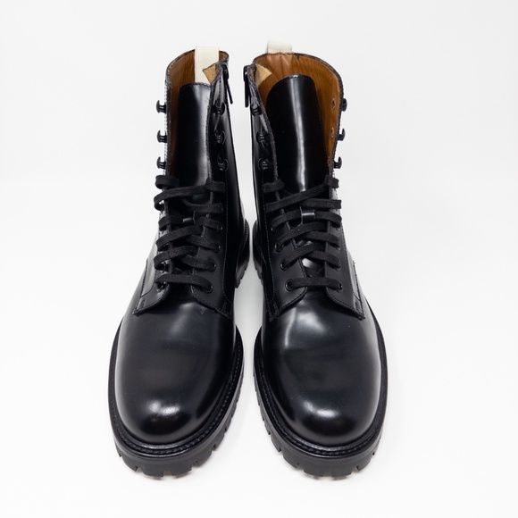 Common Projects Black Combat Boots Mens 40 EU 7 US - Picture 4 of 6